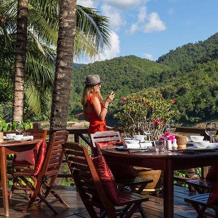 The Luang Say Lodge Muang Pakbèng Exteriör bild