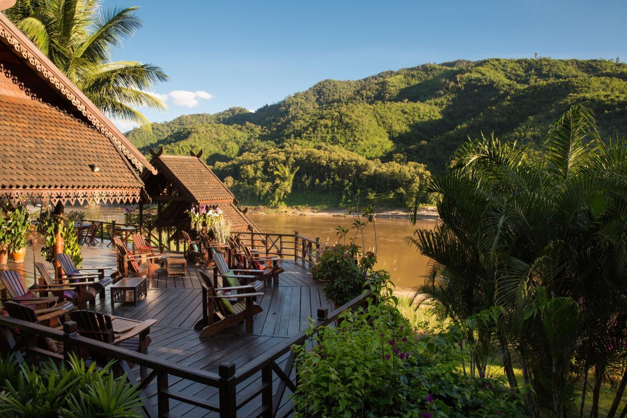 The Luang Say Lodge Muang Pakbèng Exteriör bild