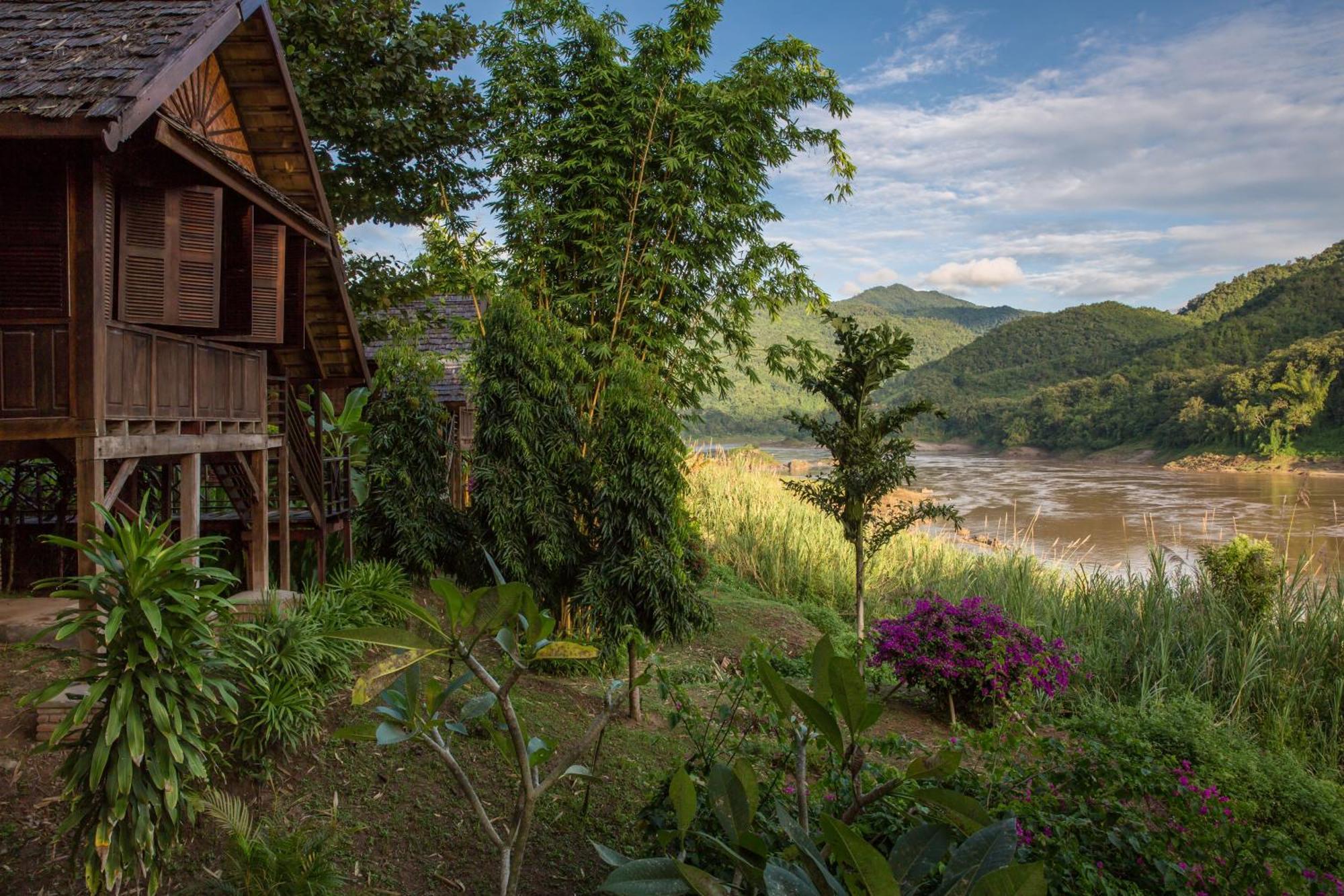 The Luang Say Lodge Muang Pakbèng Exteriör bild