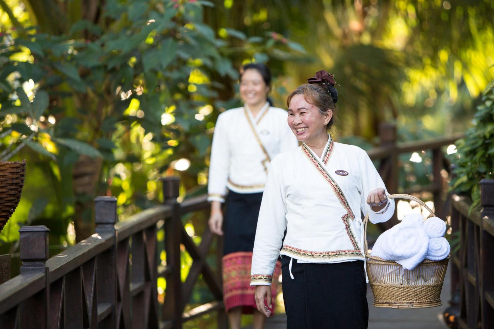 The Luang Say Lodge Muang Pakbèng Exteriör bild