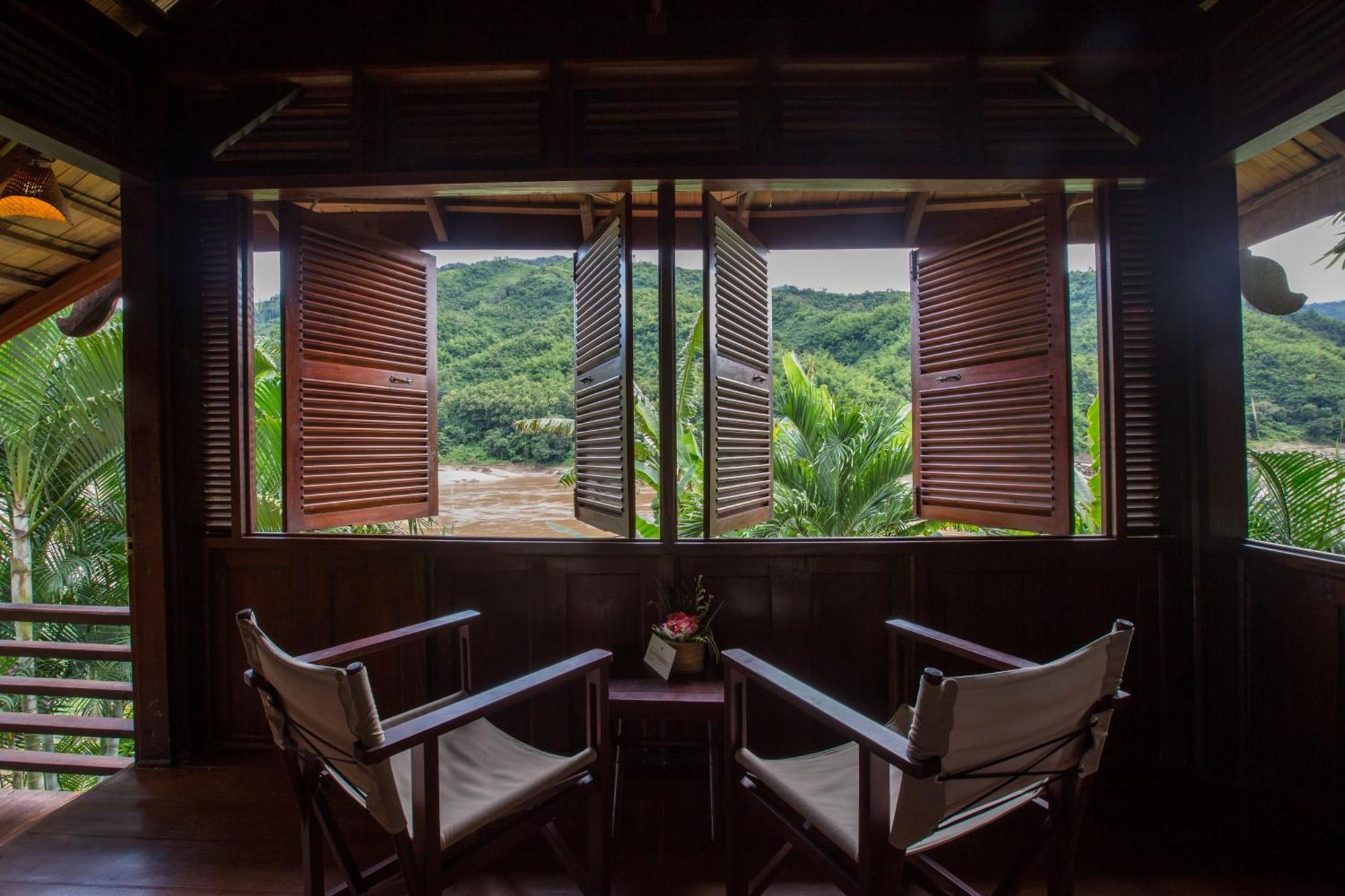 The Luang Say Lodge Muang Pakbèng Exteriör bild