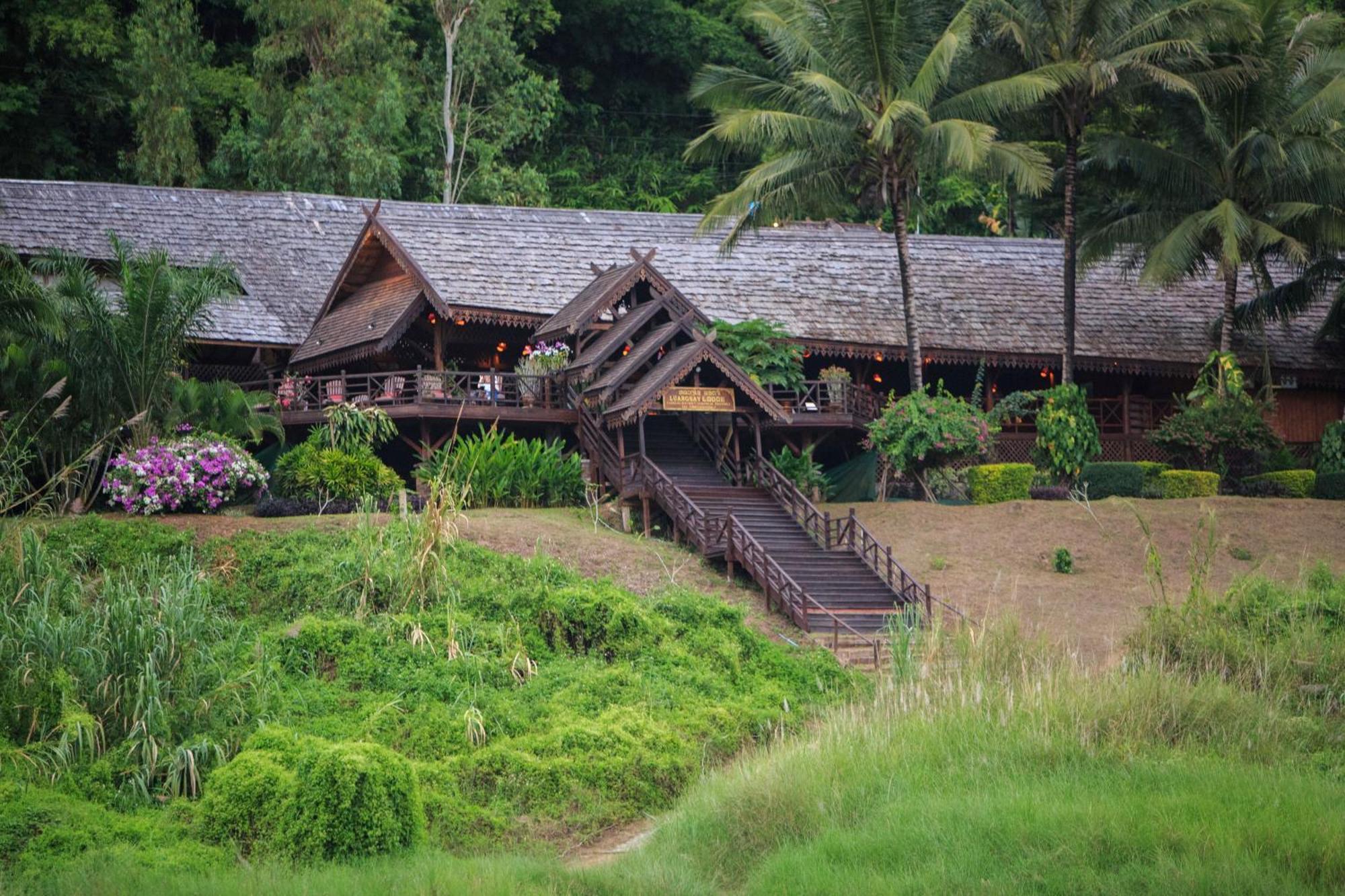 The Luang Say Lodge Muang Pakbèng Exteriör bild