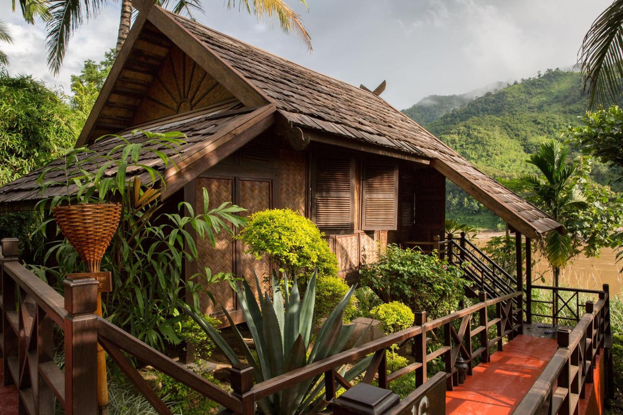 The Luang Say Lodge Muang Pakbèng Exteriör bild